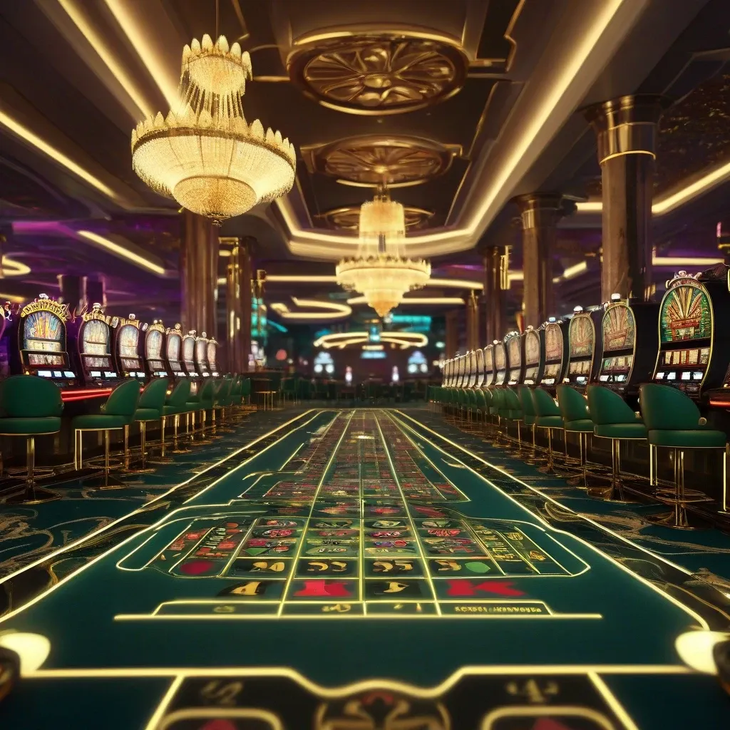 Opulent Casino Hall